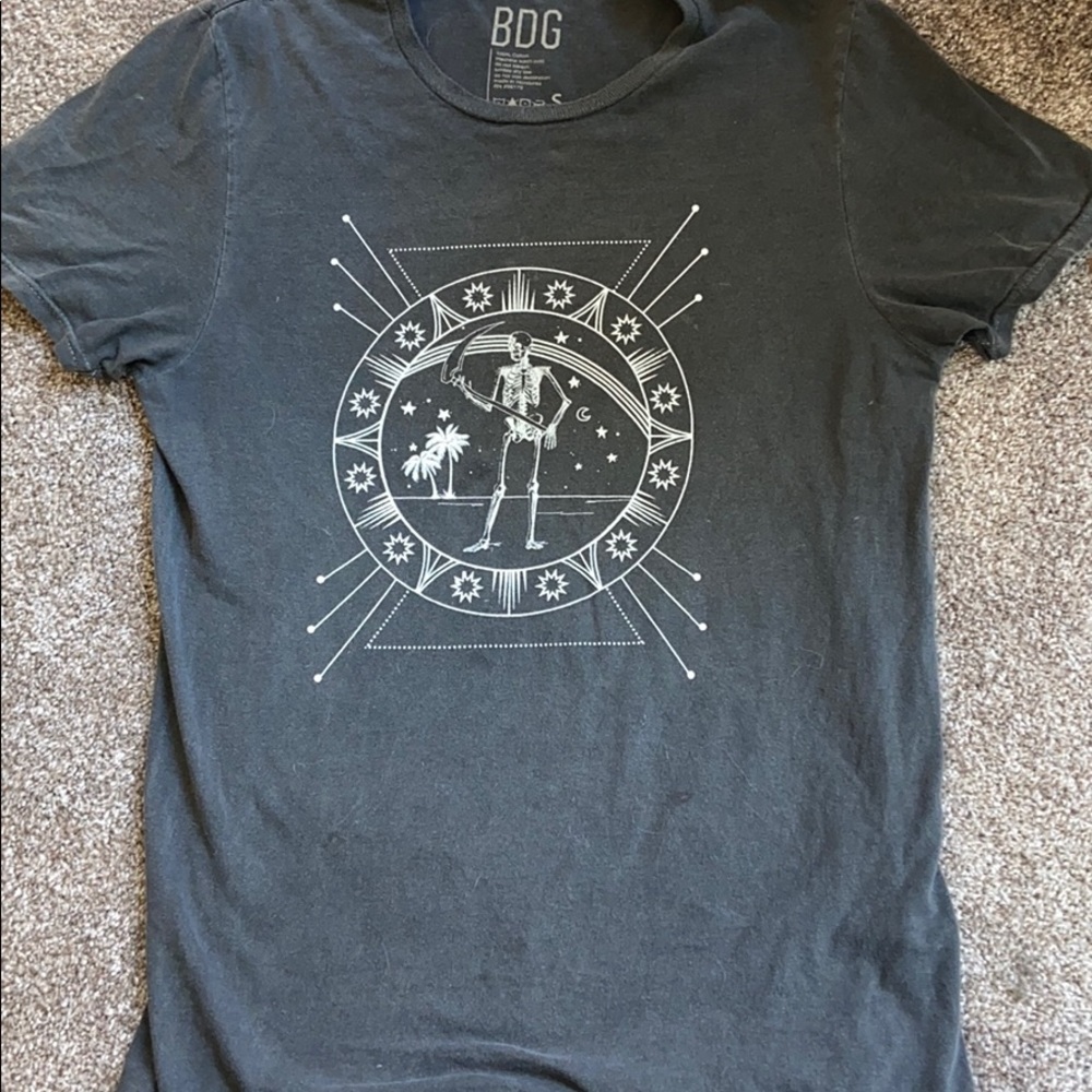 Urban outfitters BDG skeleton shirt